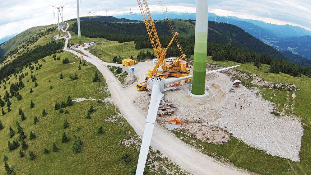 Die Windkraftbranche plant für die kommenden zehn Jahre einen Großausbau
