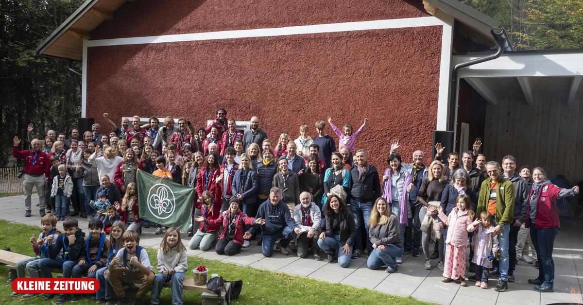 In 4500 Arbeitsstunden zum neuen Pfadfinderheim im Grazer Leechwald
