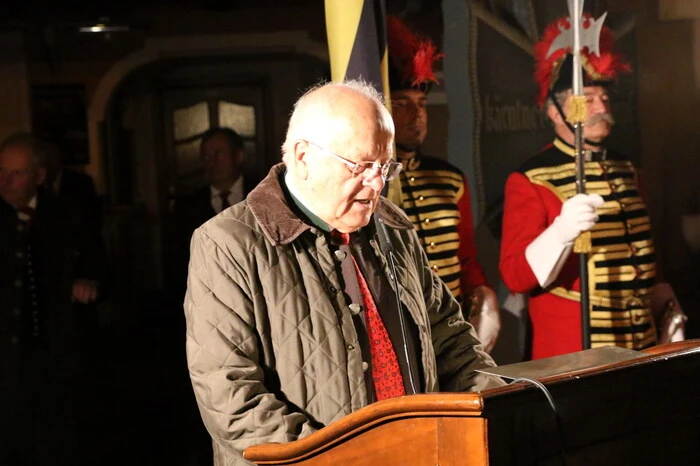 Übrigens: Die Festrede hielt nach der Begrüßung durch Bürgermeister Martin Kulmer und KAB-Ortsobmann Gerhard Herbst der Jurist und Historiker Josef Lausegger (Foto). 