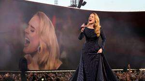 Adele bei ihrem ersten Konzert in München am Freitag