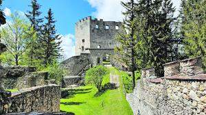 Die Burgruine Hohenwang ist Schauplatz der Steirischen Roas