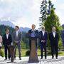 Die G7-Staaten haben sich zum Gipfel auf Schloß Elmau in Bayern eingefunden