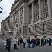 In Stockholm waren die Wahllokale teilweise bis 20 Uhr geöffnet