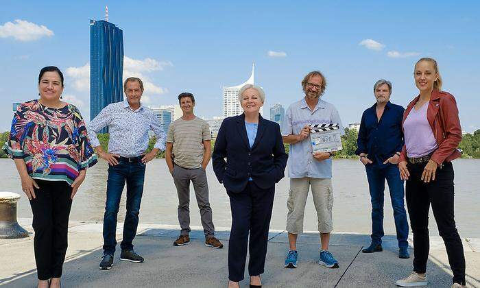 Die Kollegenschaft (von links): Maria Happel, Helmut Bohatsch, Andreas Kiendl, Brigitte Kren, Stefan Jürgens und Lilian Klebow