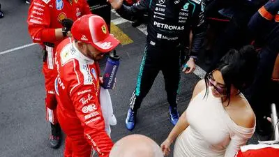 Eines der wenigen gemeinsamen Bilder: Lewis Hamilton mit Kim Kardashian