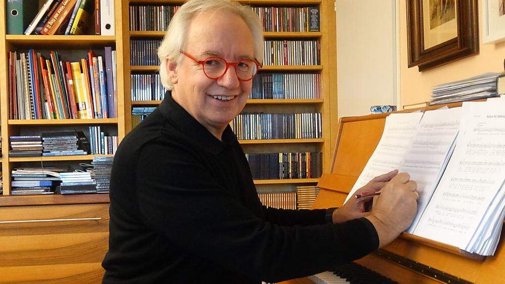 Lorenz Maierhofer komponierte schon über 500 Weihnachtslieder