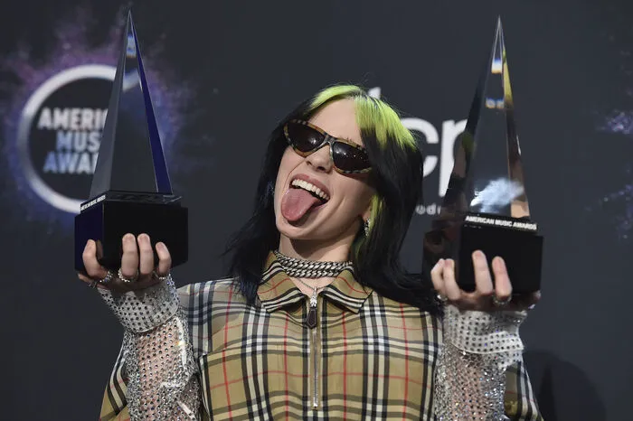 Die US-Sängerin Billie Eilish (17) hat ihren ersten American Music Award eingesammelt.