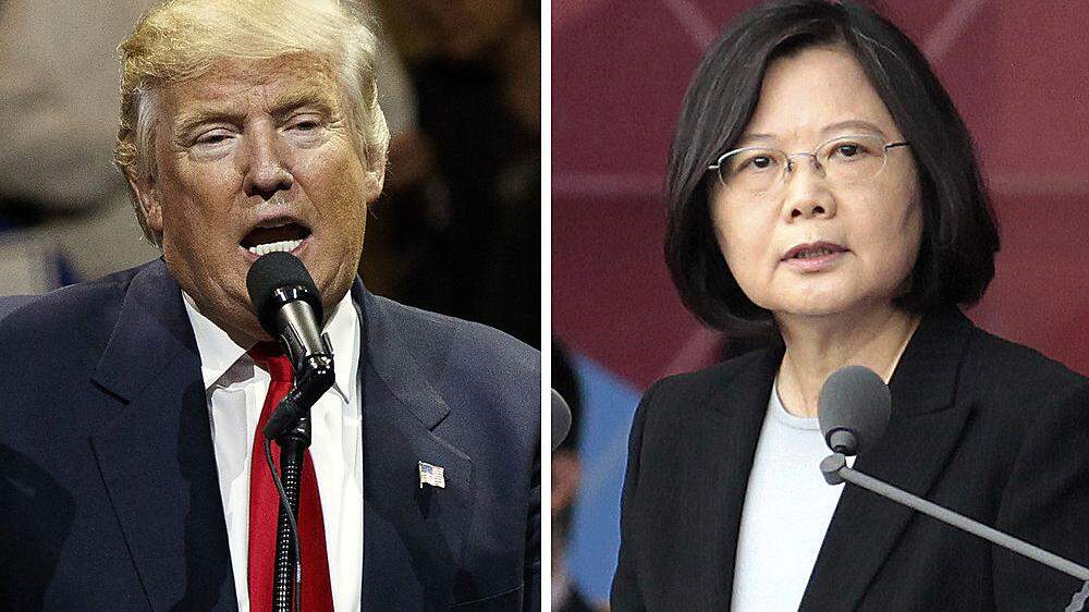 Donald Trump und Tsai Ing-wen