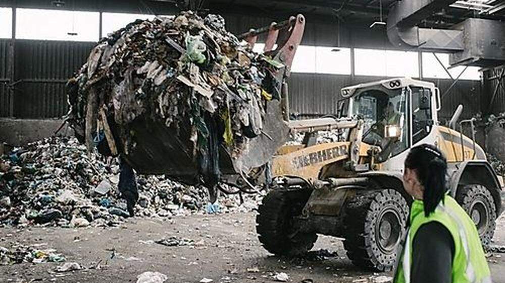 30.000 Tonnen Abfall wurden im Vorjahr in die Grazer Sturzgasse geliefert