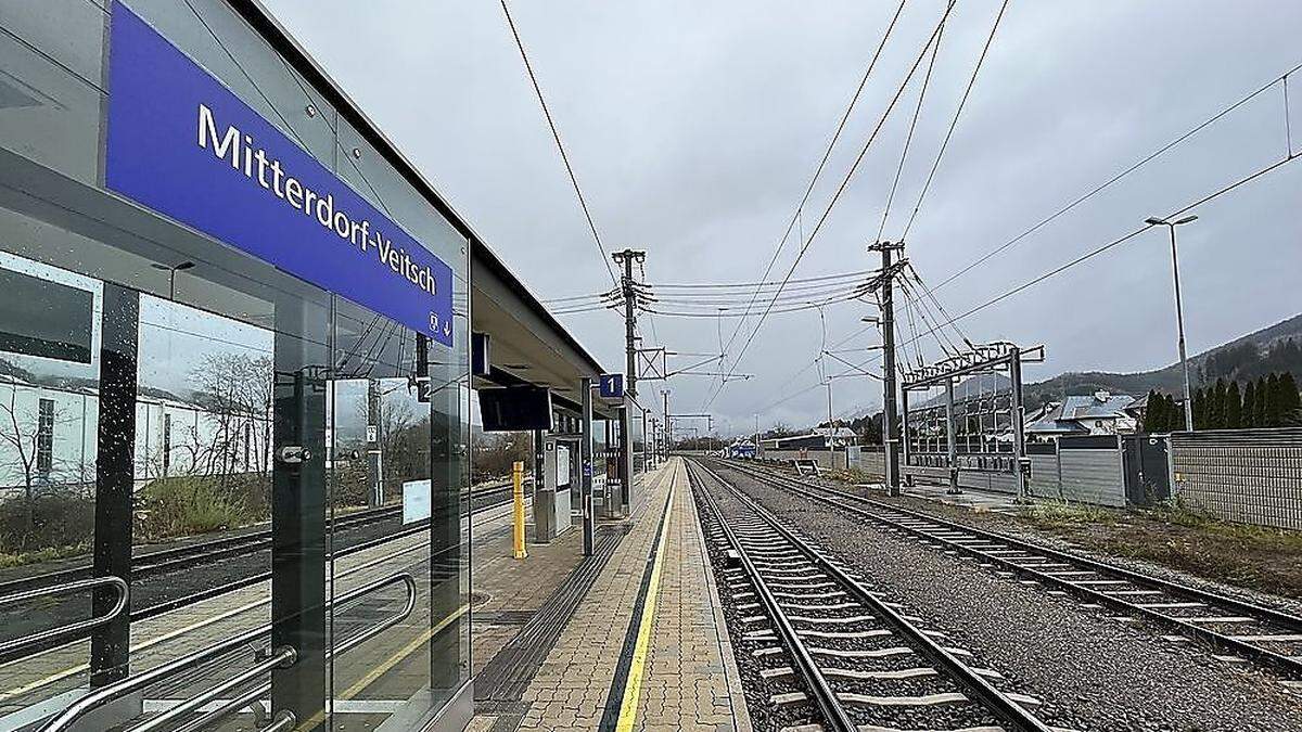 Der Bahnhof Mitterdorf-Veitsch