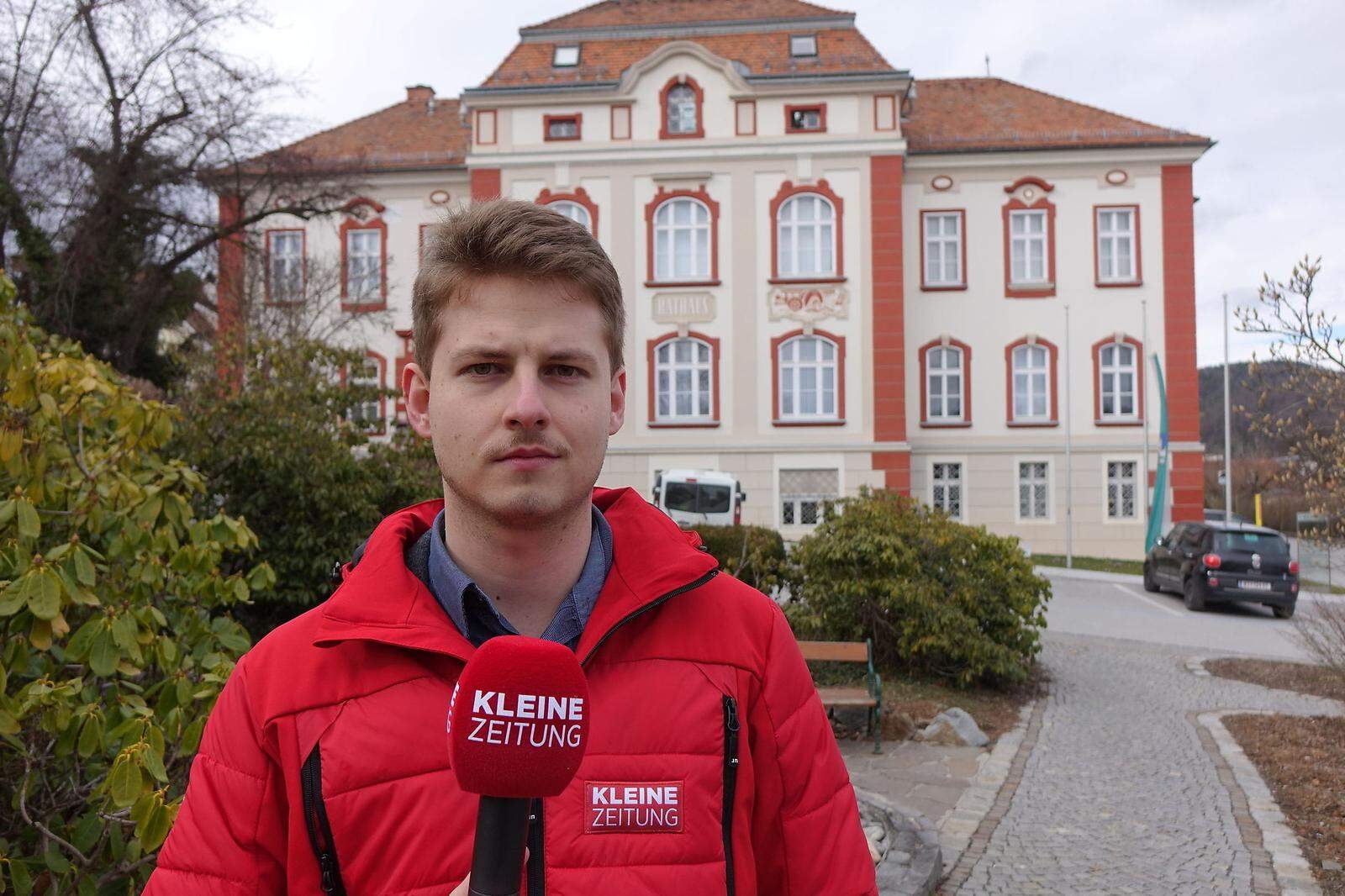 Kleine Zeitung-Redakteur Jonas Pregartner analysiert die politische Situation in der Stadt Weiz.