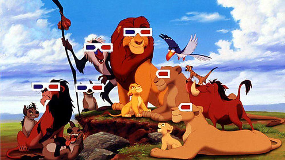 "Der König der Löwen", auch bereits in 3D
