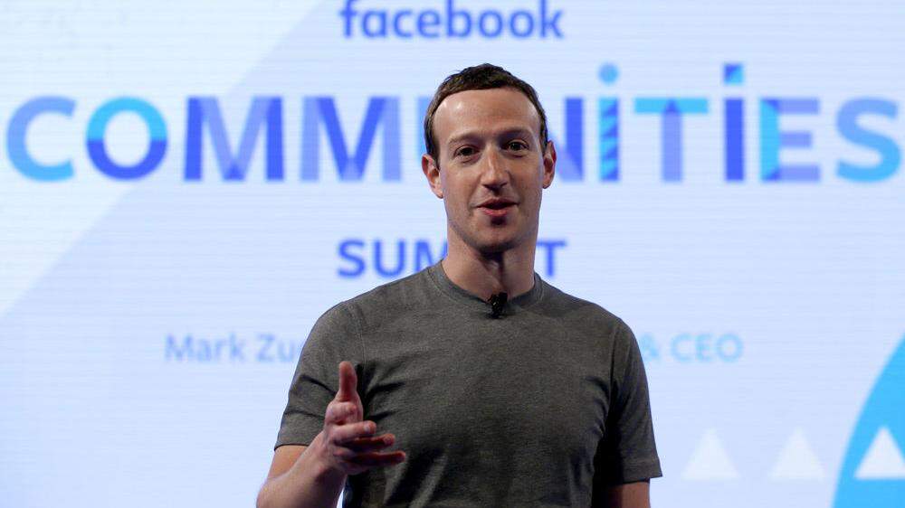 Facebook-Boss Mark Zuckerberg 