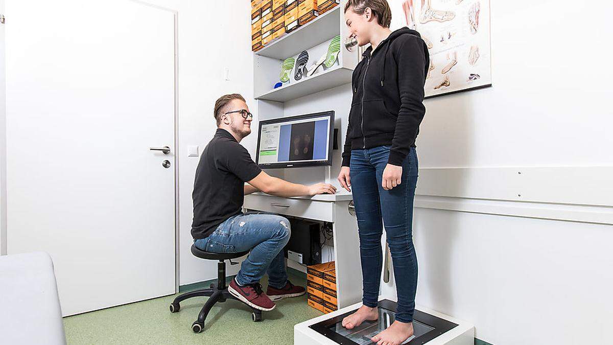 Bei der Firma Sepin Orthopädietechnik in Klagenfurt wird mit 3D-Scan und 3D-Druck gearbeitet	