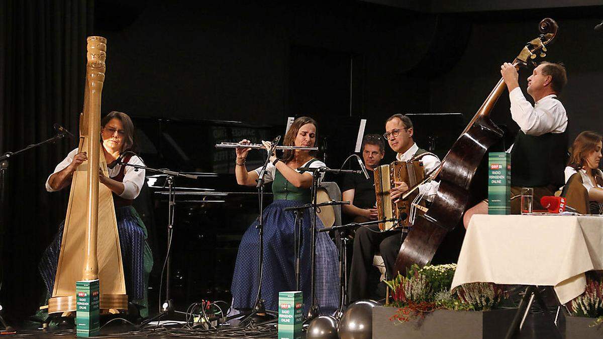 Die Spielmusik Potzmann war eine der Musikgruppen in Bad Blumau