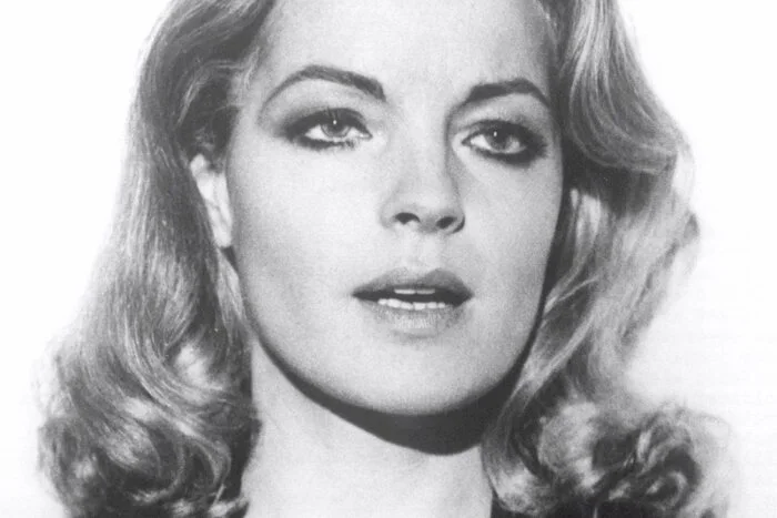 Romy Schneider in einer Szene von "Die Unschuldigen mit den schmutzigen Händen", 1974.