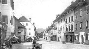 Geschichte der Stadt St. Veit an der Glan | Historisches Foto vom Unteren Platz in St. Veit