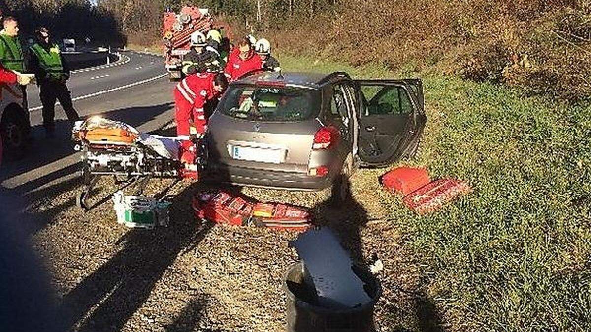 Die Insassin wurde schwer verletzt