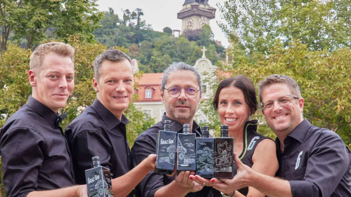 Die Protagonisten von "Home of Spirits" (v.l.n.r): Thomas Wohlmuth, Herbert Traumüller, Wolfgang Thomann, Yvonne Jaworski und Bernd Brünner 