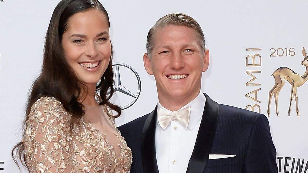 Ana Ivanovic und Bastian Schweinsteiger