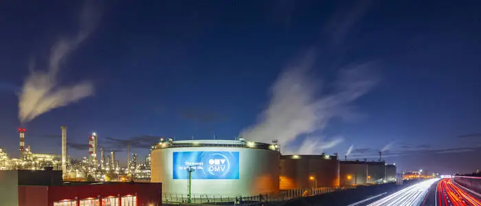 Die Raffinerie in Schwechat (Sujetbild)
