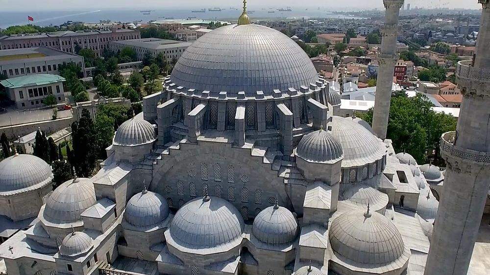 Die Süleymaniye-Moschee in Instanbul