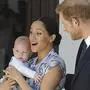 Die Sussexes – hier Archie, Meghan und Harry – freuen sich über ihren süßen Zuwachs Lilibet