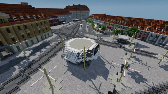 Block für Block entstand der "Jako" im Computerspiel Minecraft.