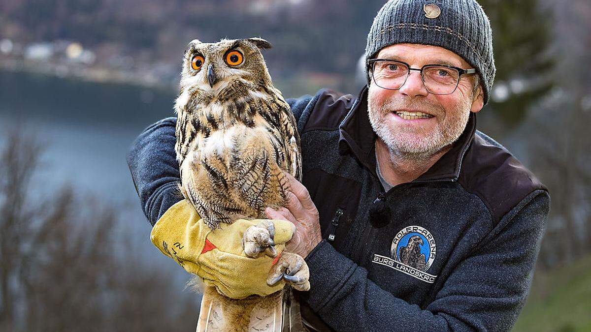 Schüttelkopf ließ den Uhu wieder frei 