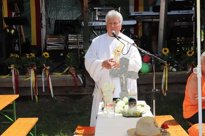 Diakon Wolfgang Putzinger hielt den Wortgottesdienst.