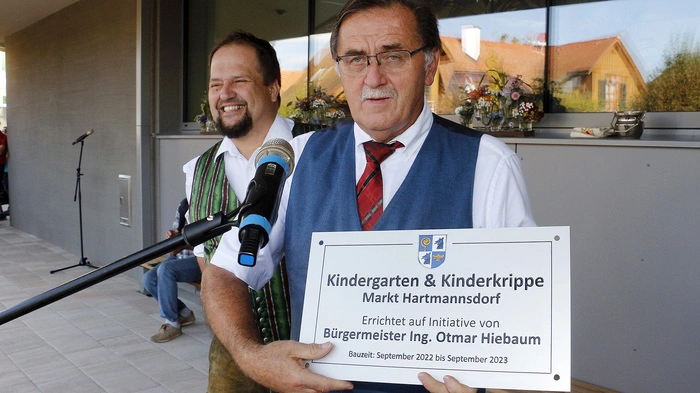 Nach einem Jahr Bauzeit und acht Millionen Euro Gesamtkosten...