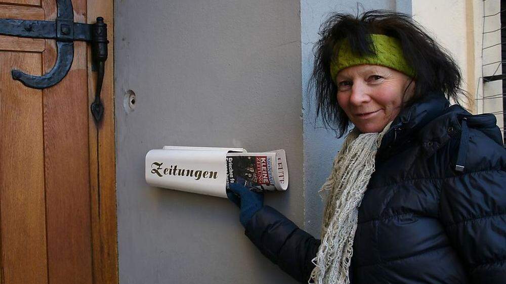 efert seit 30 Jahren die "Kleine Zeitung" aus: Karin Adamitsch 