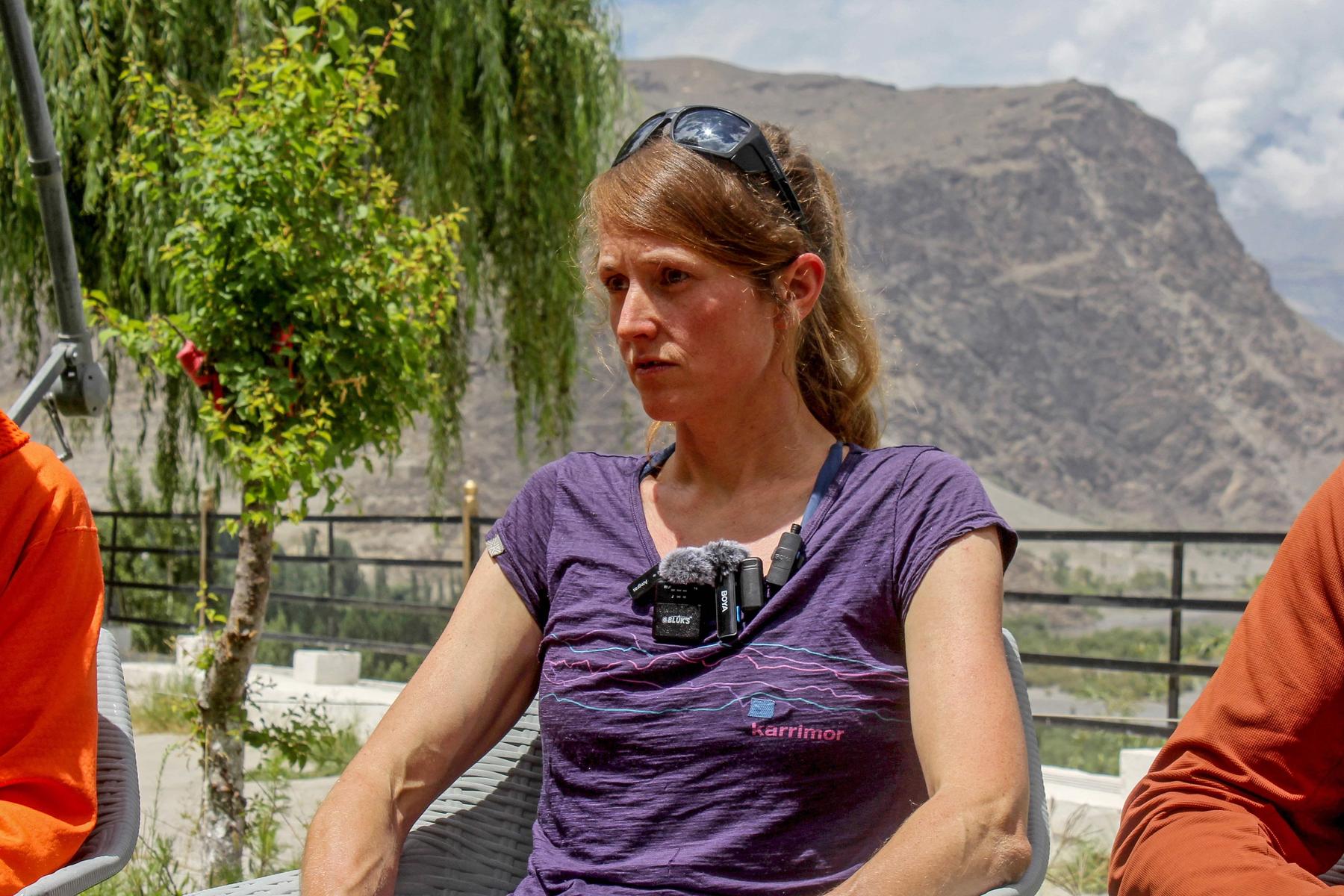 Laura Dahlmeiers Seilpartnerin: „Sie wurde von riesigem Stein getroffen“