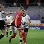 VIENNA,AUSTRIA,03.JUN.25 - WOMEN SOCCER - UEFA Women s Nations League, OEFB international match, Austria vs Germany. Image shows Janina Minge (GER) and Julia Hickelsberger-Fueller (AUT).
Photo: GEPA pictures/ David Bitzan