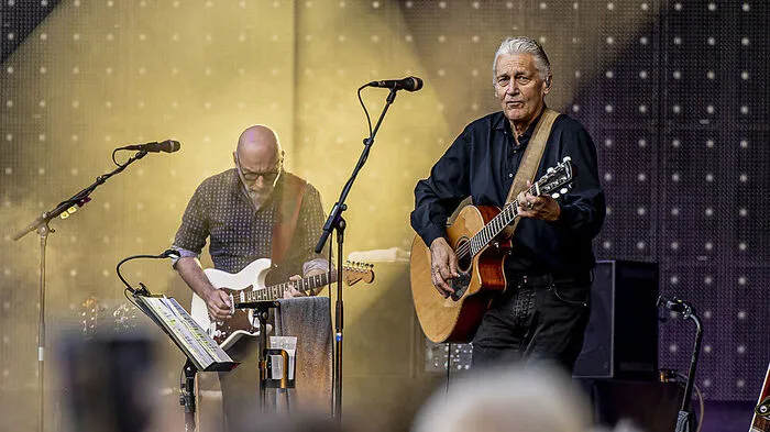 Rainhard Fendrich war am Sonntag auf der Starnacht-Bühne in Klagenfurt.