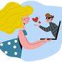 Verliebt in einen unbekannten Betrüger, der Frauen im Netz umgarnt