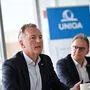 Uniqa-Landesdirektor Hannes Kuschnig und Uniqa-Vorstand Peter Humer