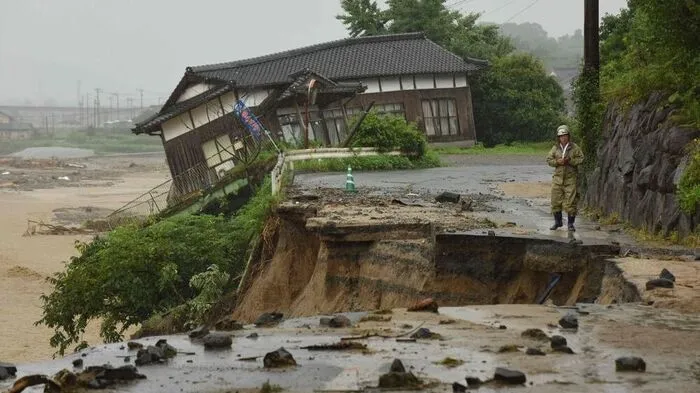 Chaos und Tote nach Überschwemmungen in Japan