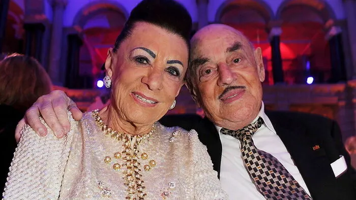 Arthur Bauner 2012 mit seiner Frau Maria