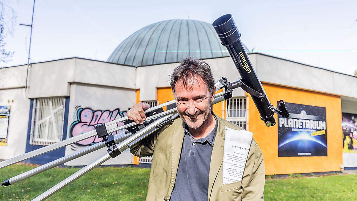 Minimundus-Chef Guggenberger hat neue Pläne für das Planetarium 