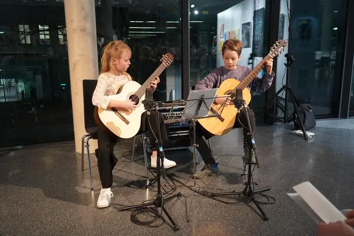 Das Ensemble „Klangträume“ der Musikschule Weiz sorgte für die musikalische Umrahmung. 