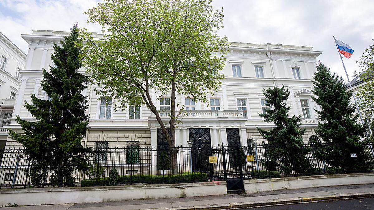 Die russische Botschaft in Wien