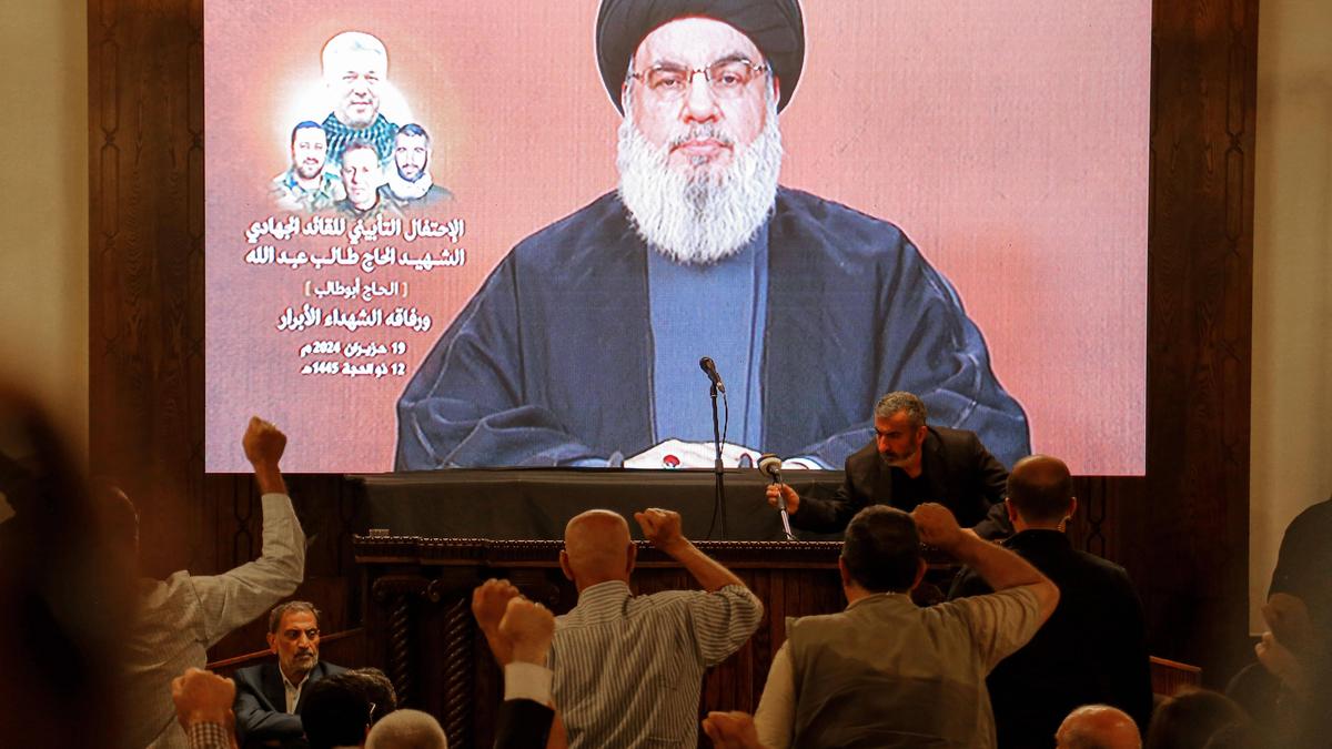 Hassan Nasrallah führte über Jahre die Hisbollah an 