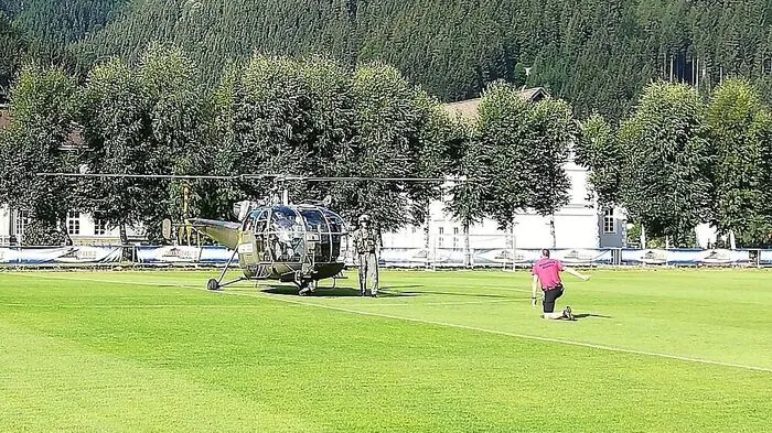 An der Suchakton waren ein Bundesheerhubschrauber, ein Polizeihubschrauber sowie die Bergrettung beteiligt