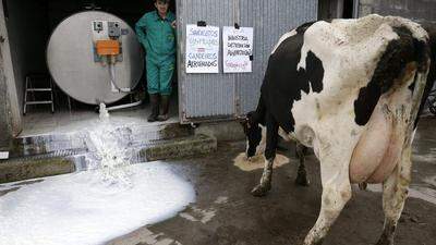 SPAIN FARMERS PROTEST