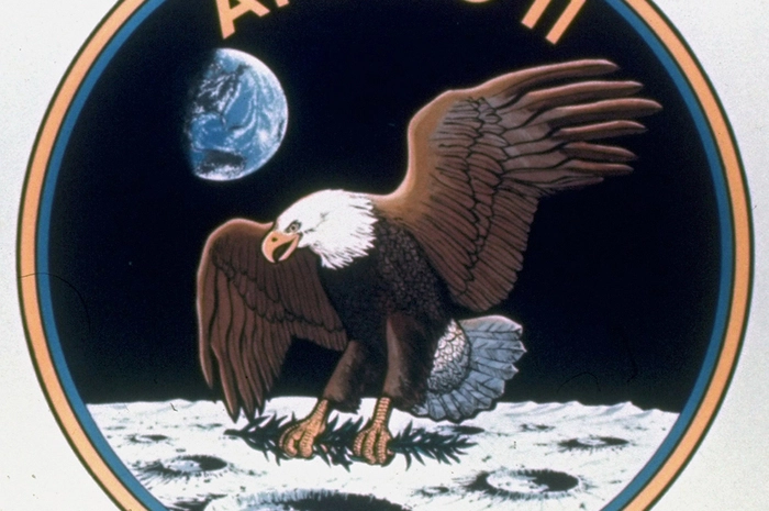 Das Logo der Apollo-11-Mission