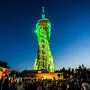 Nach der Lichterprobe ist dem Turm das Licht ausgegangen