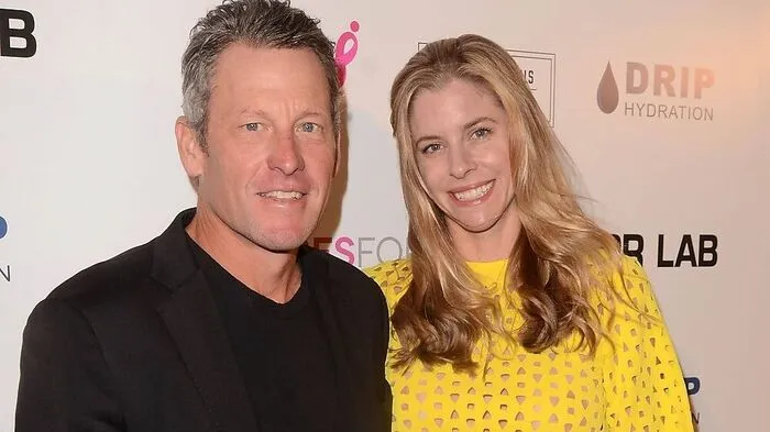 Lance Armstrong mit seiner Frau Anna Hansen