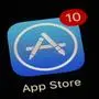 FILE - This March 19, 2018, file photo shows Apple's App Store app in Baltimore. Apple will begin spelling out what kinds of personal information is being collected by the digital services displayed in its app stores for iPhones and other products made by the trendsetting company.  The additional disclosures will begin to appear in apps made for iPads, Mac computers and Apple's TV streaming device, as well as its biggest moneymaker, the iPhone. (AP Photo/Patrick Semansky, File)