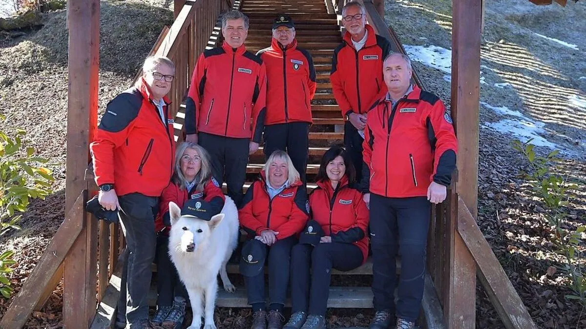 Das Team der Berg- und Naturwacht Kapfenberg